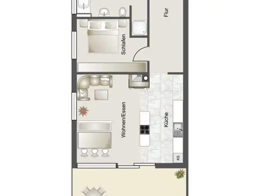 Immobilie in Mäder - Wohnung zum Kauf - Mäder - 418.000 € - 3 Zimmer, 77,8 m², frei ab 01.10.2026 - Bild 1