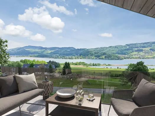 Immobilie in Seeham - Wohnung zum Kauf - Seeham - 739.000 € - 4 Zimmer, 110,1 m², EG - Bild 0