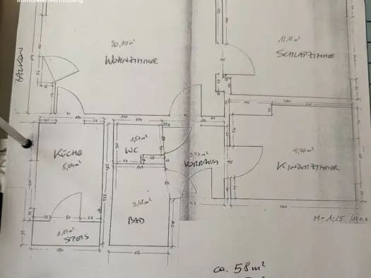 Immobilie in Teesdorf - Wohnung zum Kauf - Teesdorf - 169.000 € - 3 Zimmer, 57,5 m², 2. Geschoss - Bild 2