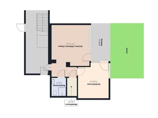 Immobilie in Hittisau - Wohnung zum Kauf - Hittisau - 305.000 € - 2,5 Zimmer, 51,9 m², EG - Bild 2