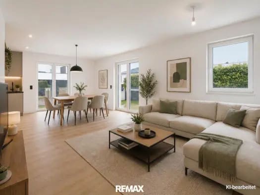Immobilie in Lassee - Doppelhaushälfte zum Kauf - Erstbezug - Lassee - 459.000 € - 5 Zimmer, 188,9 m² - Bild 1