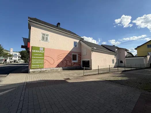 Immobilie in Oberndorf bei Salzburg - Stadthaus zum Kauf - Oberndorf bei Salzburg - 345.000 € - 4 Zimmer, 90 m², 724 m² Grundstück - Bild 1