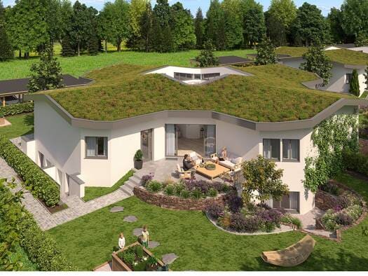 Immobilie in Seeham - Doppelhaushälfte zum Kauf - Seeham - 562.372 € - 4 Zimmer, 140 m², 310 m² Grundstück - Bild 1