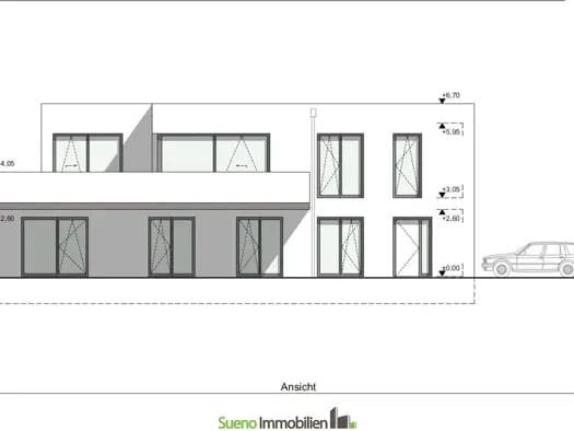 Immobilie in Buchkirchen - Wohnung zum Kauf - Erstbezug - Buchkirchen - 349.000 € - 3 Zimmer, 72,9 m², EG - Bild 2