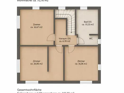 Immobilie in Pöttsching - Einfamilienhaus zum Kauf - Pöttsching - 499.000 € - 5 Zimmer, 142,3 m², 400 m² Grundstück - Bild 2