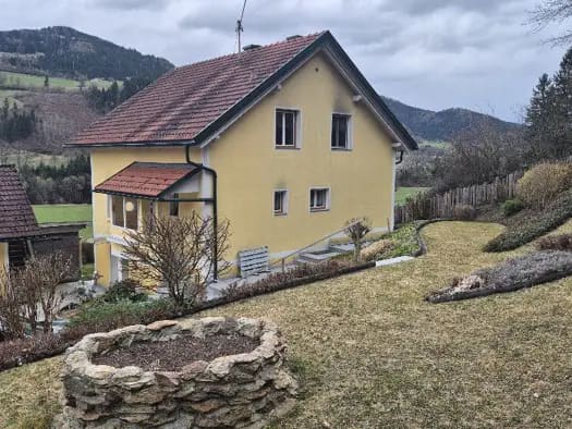 Immobilie in Eberstein - Einfamilienhaus zum Kauf - Eberstein - 420.000 € - 4 Zimmer, 136 m², 1.443 m² Grundstück - Bild 1