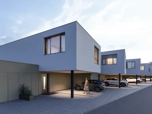 Immobilie in Vomp - Reihenmittelhaus zum Kauf - Erstbezug - Vomp - 795.000 € - 4 Zimmer, 113,8 m² - Bild 1