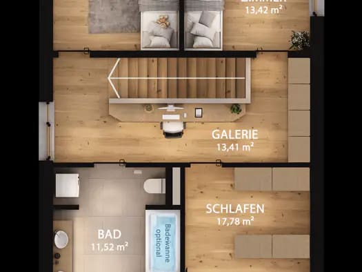 Immobilie in Vomp - Reihenmittelhaus zum Kauf - Erstbezug - Vomp - 815.000 € - 4 Zimmer, 122,6 m² - Bild 2