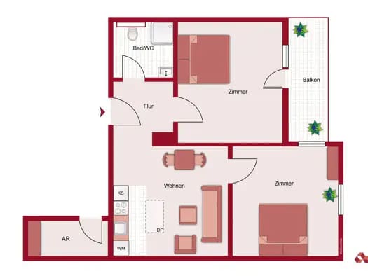 Immobilie in Going am Wilden Kaiser - Wohnung zum Kauf - Going am Wilden Kaiser - 395.000 € - 3 Zimmer, 58,6 m² - Bild 2