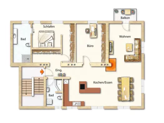 Immobilie in Ebensee - Wohnung zum Kauf - Ebensee - 320.000 € - 3 Zimmer, 114 m², 2. Geschoss, frei ab 01.12.2026 - Bild 2