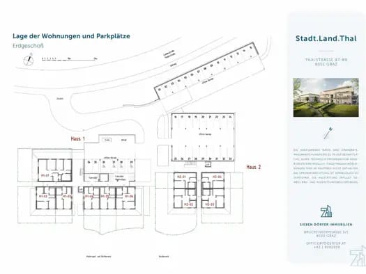 Immobilie in Gösting - Wohnung zum Kauf - Erstbezug - Graz - 390.000 € - 4 Zimmer, 96,3 m², 1. Geschoss - Bild 1