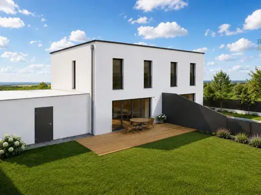 Immobilie in St. Ruprecht - Doppelhaushälfte zum Kauf - Klagenfurt - 549.500 € - 4 Zimmer, 94,6 m² - Bild 0