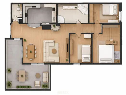 Immobilie in Landeck - Terrassenwohnung zum Kauf - Landeck - 380.000 € - 4 Zimmer, 94 m² - Bild 2