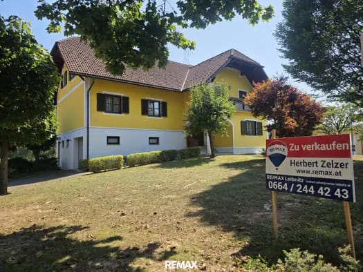 Immobilie in Mettersdorf am Saßbach - Einfamilienhaus zum Kauf - Mettersdorf am Saßbach - 349.000 € - 5 Zimmer, 189 m², 2.686 m² Grundstück - Bild 1
