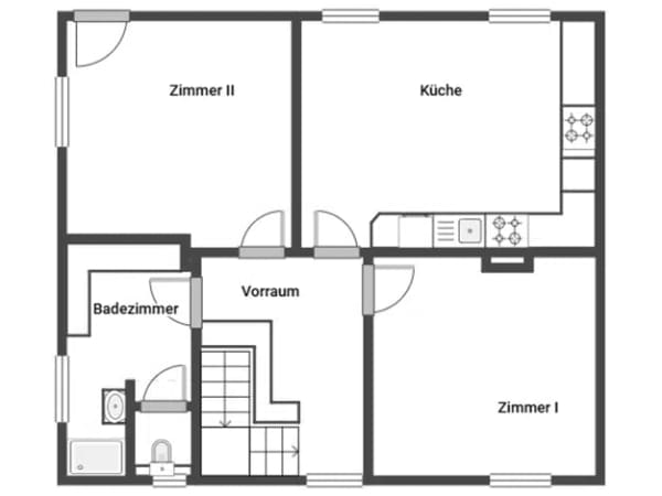 Immobilie in Deutschlandsberg - Einfamilienhaus zum Kauf - Deutschlandsberg - 249.000 € - 3 Zimmer, 150 m², 2.000 m² Grundstück - Bild 2