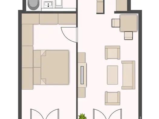 Immobilie in Hötting - Wohnung zum Kauf - Innsbruck - 360.000 € - 2 Zimmer, 54 m², 4. Geschoss - Bild 2