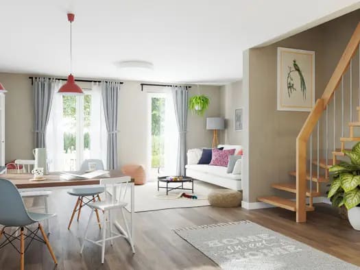 Immobilie in Mäder - Doppelhaushälfte zum Kauf - Erstbezug - Mäder - 664.000 € - 5,5 Zimmer, 146 m², 400 m² Grundstück - Bild 1