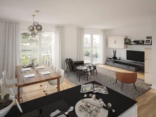 Immobilie in Axams - Doppelhaushälfte zum Kauf - Axams - 668.346 € - 5 Zimmer, 110 m², 448 m² Grundstück - Bild 1