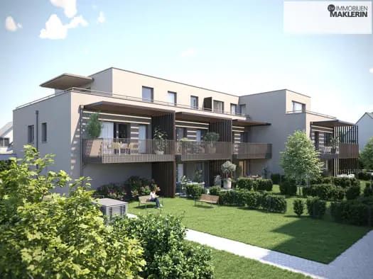 Immobilie in Pasching - Wohnung zum Kauf - Erstbezug - Pasching - 363.000 € - 2,5 Zimmer, 68,6 m² - Bild 1