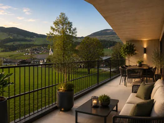 Immobilie in Hollersbach im Pinzgau - Wohnung zum Kauf - Erstbezug - Hollersbach im Pinzgau - 552.000 € - 3 Zimmer, 69 m², 2. Geschoss - Bild 1