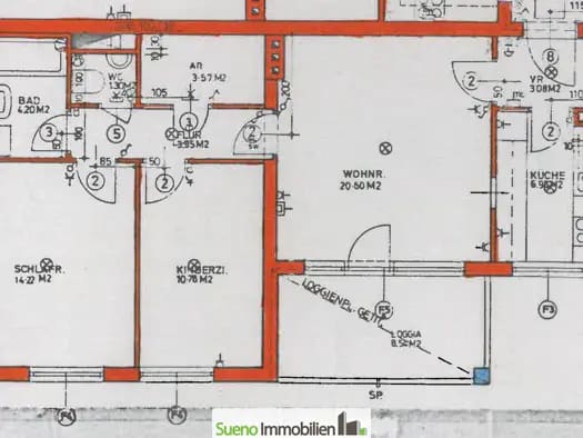 Immobilie in Gunskirchen - Wohnung zum Kauf - Gunskirchen - 249.000 € - 3,5 Zimmer, 77,1 m² - Bild 2