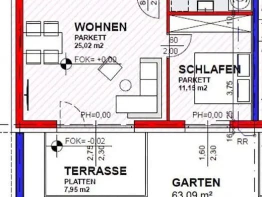 Immobilie in Thalheim bei Wels - Wohnung zum Kauf - Thalheim bei Wels - 304.030 € - 3 Zimmer, 66,2 m², EG - Bild 2