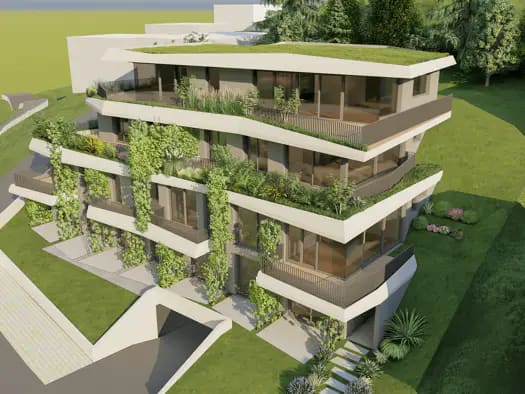 Immobilie in Aldrans - Wohnung zum Kauf - Erstbezug - Aldrans - 239.500 € - 1 Zimmer, 34,4 m², 1. Geschoss - Bild 1