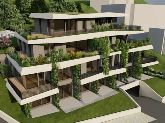 Immobilie in Aldrans - Wohnung zum Kauf - Erstbezug - Aldrans - 289.500 € - 1 Zimmer, 40,3 m², 1. Geschoss - Bild 1