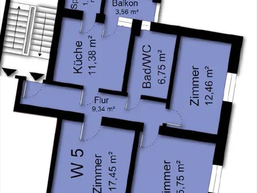 Immobilie in Pfaffenhofen - Wohnung zum Kauf - Pfaffenhofen - 425.000 € - 3,5 Zimmer, 75 m² - Bild 2