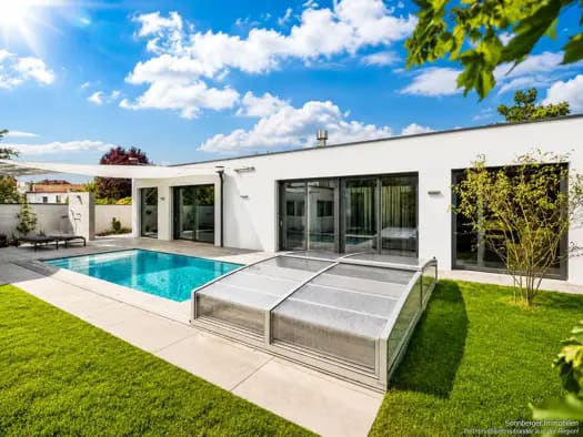 Immobilie in Enns - Bungalow zum Kauf - Erstbezug - Enns - 890.000 € - 2 Zimmer, 155,5 m², 843 m² Grundstück - Bild 1