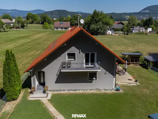 Immobilie in St. Jakob im Rosental - Einfamilienhaus zum Kauf - St. Jakob im Rosental - 379.000 € - 6 Zimmer, 142 m², 874 m² Grundstück - Bild 1