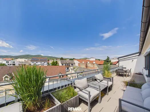 Immobilie in Guntramsdorf - Terrassenwohnung zum Kauf - Guntramsdorf - 349.000 € - 4 Zimmer, 123,5 m², 2. Geschoss - Bild 1