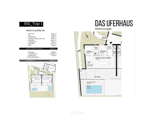 Immobilie in Hofkirchen im Mühlkreis - Wohnung zum Kauf - Erstbezug - Hofkirchen im Mühlkreis - 650.000 € - 3 Zimmer, 103,3 m² - Bild 2