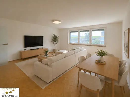 Immobilie in Neumarkt am Wallersee - Wohnung zum Kauf - Neumarkt am Wallersee - 365.000 € - 3 Zimmer, 76 m² - Bild 1
