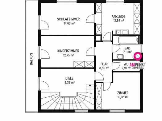 Immobilie in Bergheim - Einfamilienhaus zum Kauf - Bergheim - 798.000 € - 7 Zimmer, 142 m², 600 m² Grundstück - Bild 2