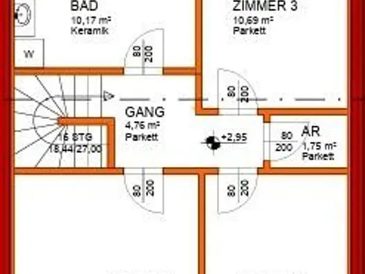 Immobilie in Maria-Lanzendorf - Reihenmittelhaus zum Kauf - Erstbezug - Maria-Lanzendorf - 439.000 € - 4 Zimmer, 104 m² - Bild 2
