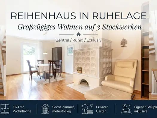 Immobilie in Bad Vöslau - Reihenmittelhaus zum Kauf - Bad Vöslau - 495.000 € - 6 Zimmer, 160 m², 183 m² Grundstück - Bild 0