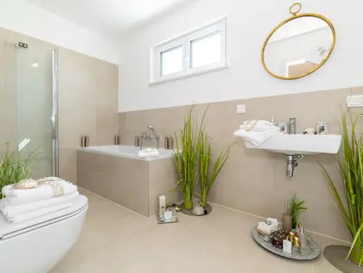 Immobilie in Ebergassing - Einfamilienhaus zum Kauf - Erstbezug - Ebergassing - 601.000 € - 4 Zimmer, 132,8 m², 316,6 m² Grundstück - Bild 1