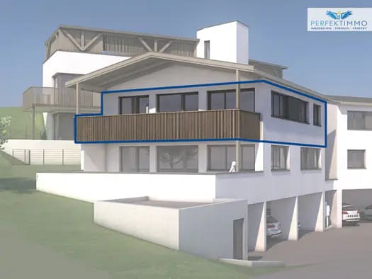 Immobilie in Strengen - Wohnung zum Kauf - Strengen - 487.600 € - 4 Zimmer, 101,4 m², 2. Geschoss - Bild 0
