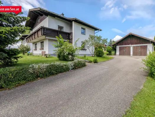 Immobilie in St. Georgen im Attergau - Einfamilienhaus zum Kauf - St. Georgen im Attergau - 470.000 € - 4 Zimmer, 167 m², 1.142 m² Grundstück - Bild 1