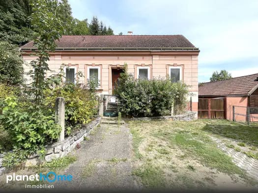 Immobilie in Raabs an der Thaya - Einfamilienhaus zum Kauf - Raabs an der Thaya - 140.000 € - 7 Zimmer, 113,9 m², 1.051 m² Grundstück - Bild 0