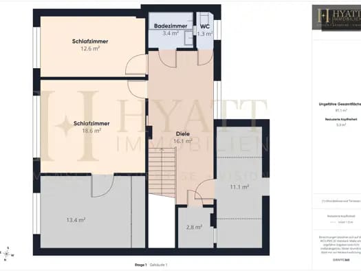 Immobilie in Draßburg - Einfamilienhaus zum Kauf - Draßburg - 280.000 € - 5 Zimmer, 162,7 m², 568 m² Grundstück - Bild 2