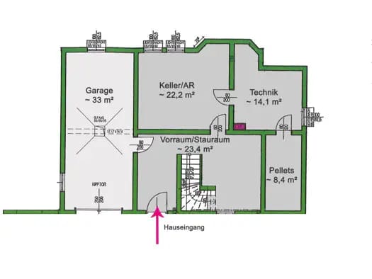 Immobilie in Michelhausen - Haus zum Kauf - Michelhausen - 490.000 € - 4 Zimmer, 101 m², 583 m² Grundstück - Bild 2