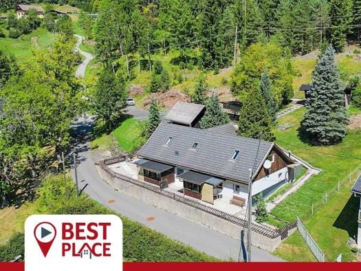Immobilie in Bad Bleiberg - Einfamilienhaus zum Kauf - Bad Bleiberg - 259.000 € - 10 Zimmer, 170 m², 1.425 m² Grundstück - Bild 0
