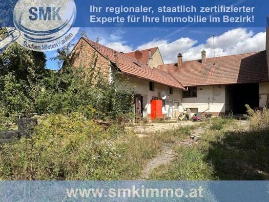 Immobilie in Großweikersdorf - Bauernhaus zum Kauf - Großweikersdorf - 199.000 € - 3 Zimmer, 100 m², 1.754 m² Grundstück - Bild 1