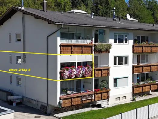 Immobilie in Breitenbach am Inn - Wohnung zum Kauf - Breitenbach am Inn - 458.000 € - 3 Zimmer, 94,4 m², 1. Geschoss - Bild 1