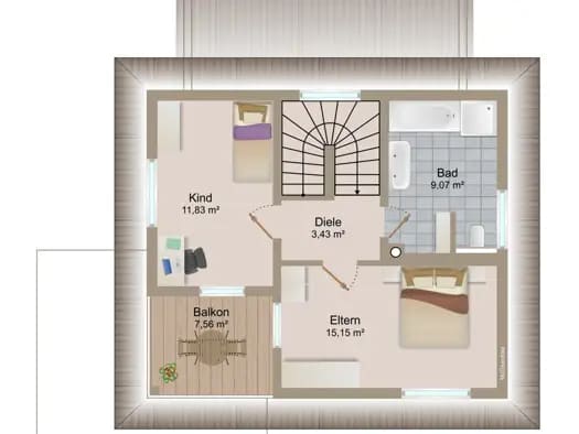 Immobilie in Ludmannsdorf - Einfamilienhaus zum Kauf - Ludmannsdorf - 398.900 € - 3 Zimmer, 88,7 m², 868 m² Grundstück - Bild 2