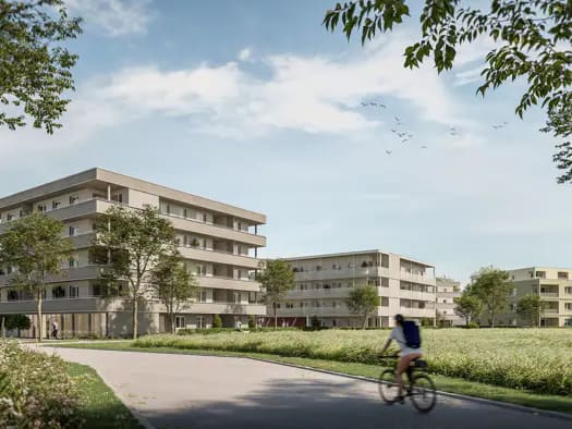 Immobilie in Gunskirchen - Wohnung zum Kauf - Erstbezug - Gunskirchen - 401.800 € - 4 Zimmer, 96,9 m² - Bild 2