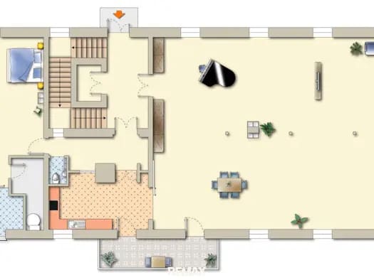 Immobilie in Himberg - Loft zum Kauf - Himberg - 1.300.000 € - 2 Zimmer, 255 m², 1. Geschoss - Bild 2