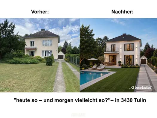 Immobilie in Tulln an der Donau - Einfamilienhaus zum Kauf - Tulln an der Donau - 500.000 € - 5 Zimmer, 162 m², 1.140 m² Grundstück - Bild 1